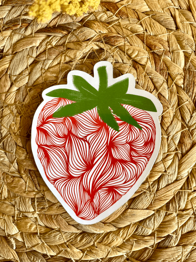 Sticker fraise