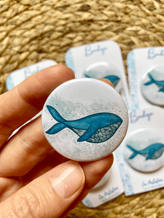 Badge baleine