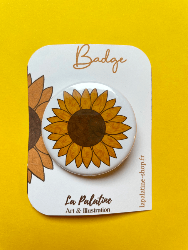 Badge Tournesol