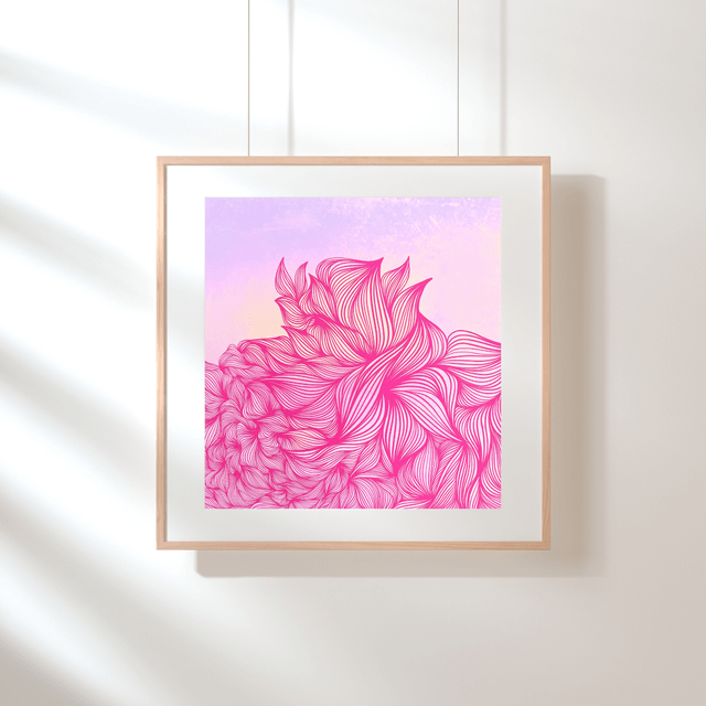 Fleur rose