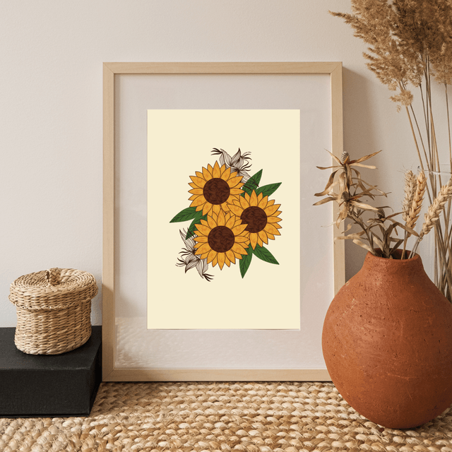 Tournesols en trio