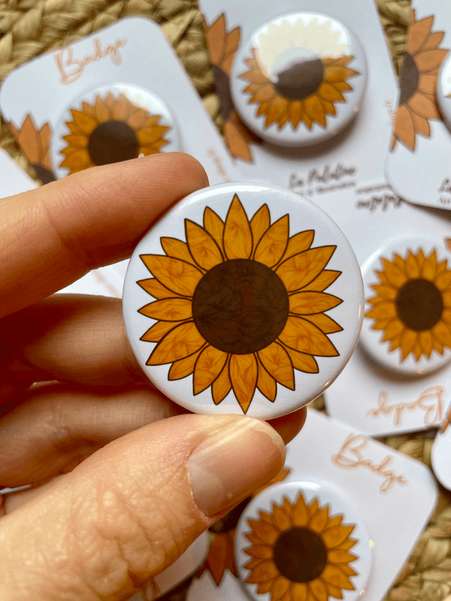 Badge Tournesol