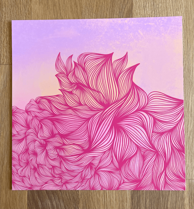 Fleur rose