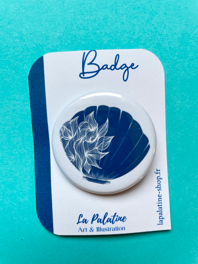 Badge coquille