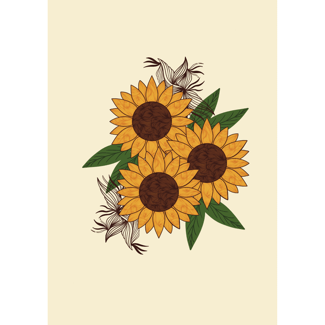 Tournesols en trio