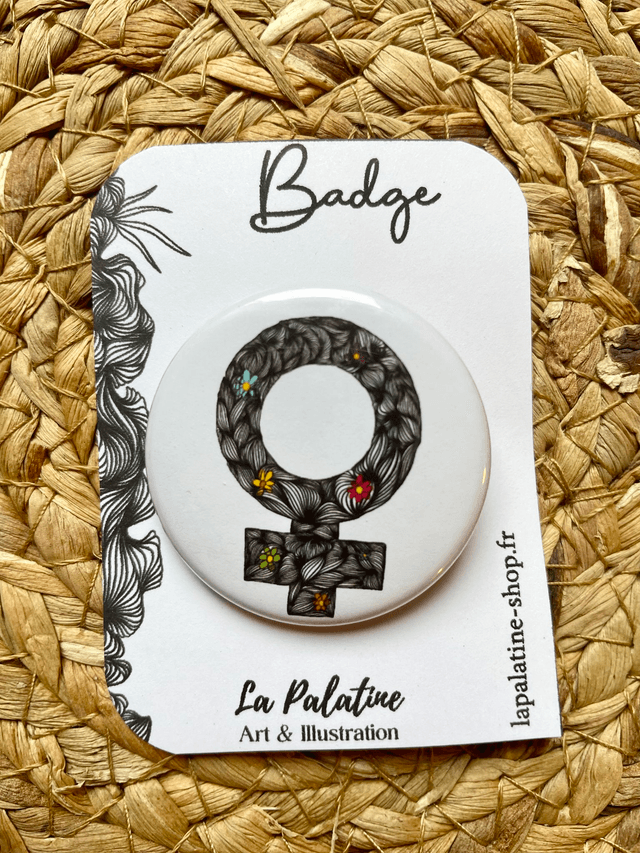Badge girl power