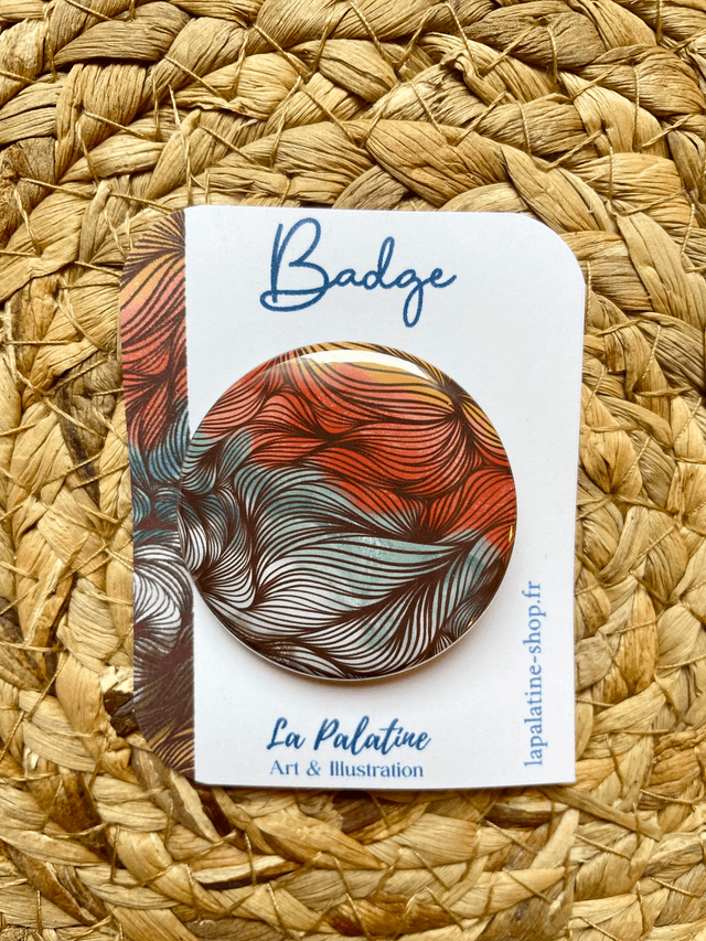 Badge brouillard d&#039;automne
