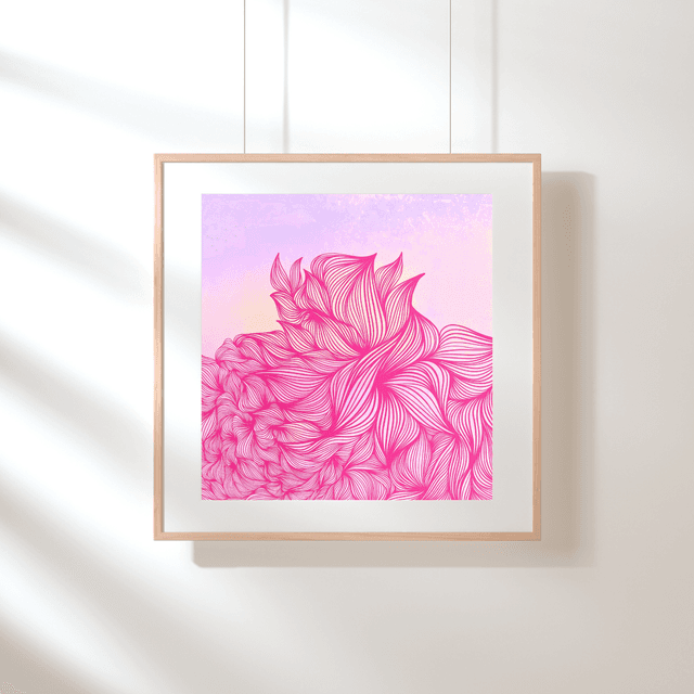 Fleur rose